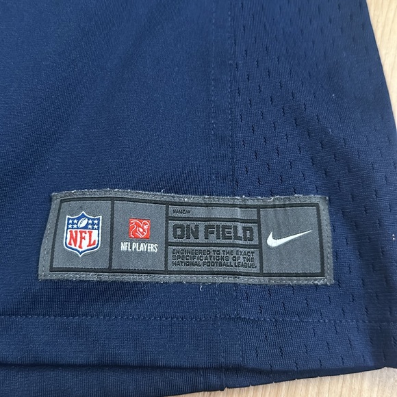 NFL Nike On Field Seattle Seahawks Jersey Blue Medium - Picture 2 of 9